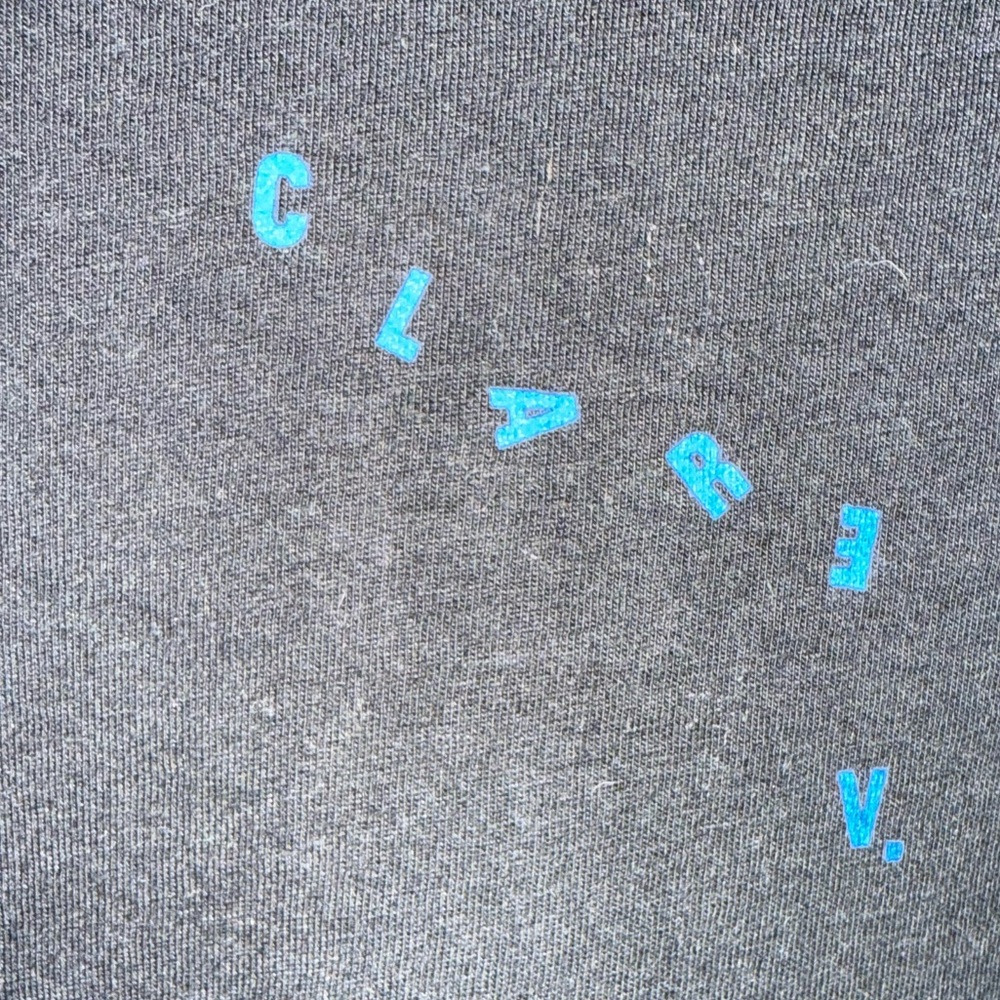 CLARE V. Classic tee CIAO print size M - Picture 3 of 3